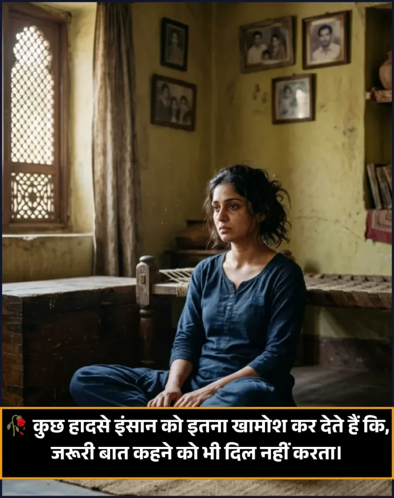 Khamoshi Shayari