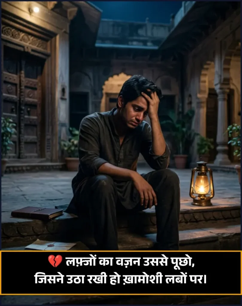 Khamoshi Shayari