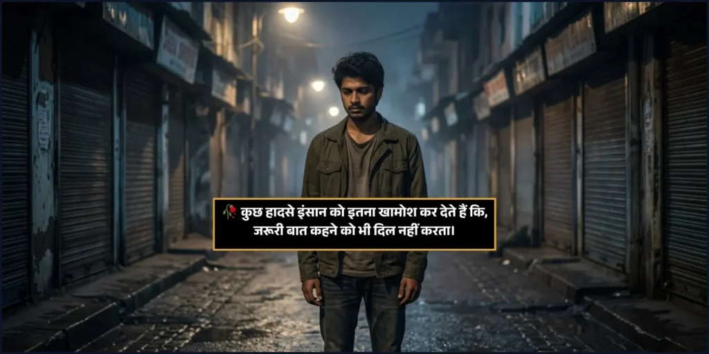 Khamoshi Shayari