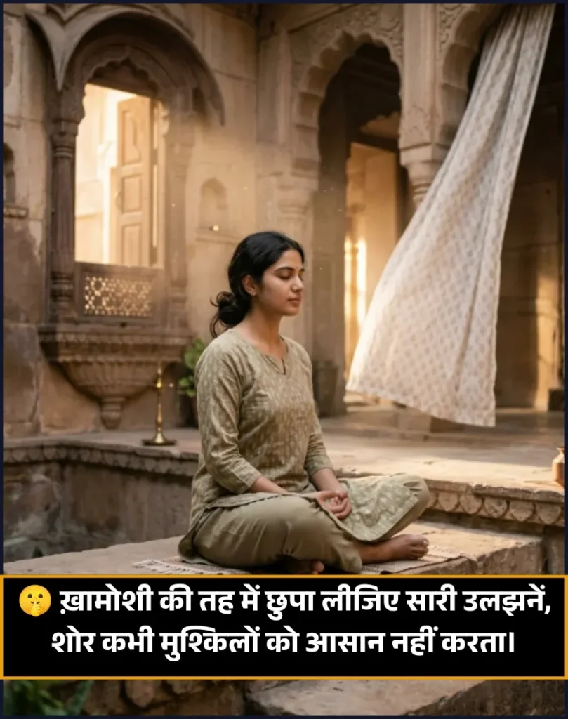 Khamoshi Shayari