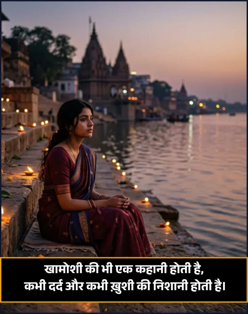 Khamoshi Shayari on Life