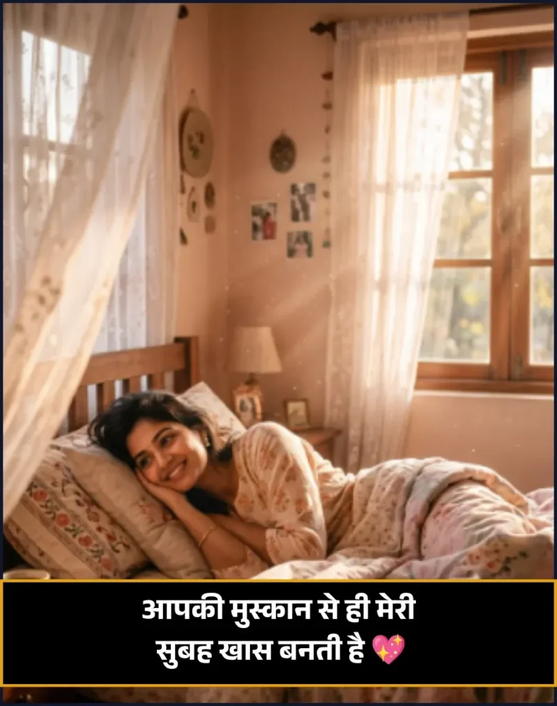 Kiss Good Morning Shayari Love