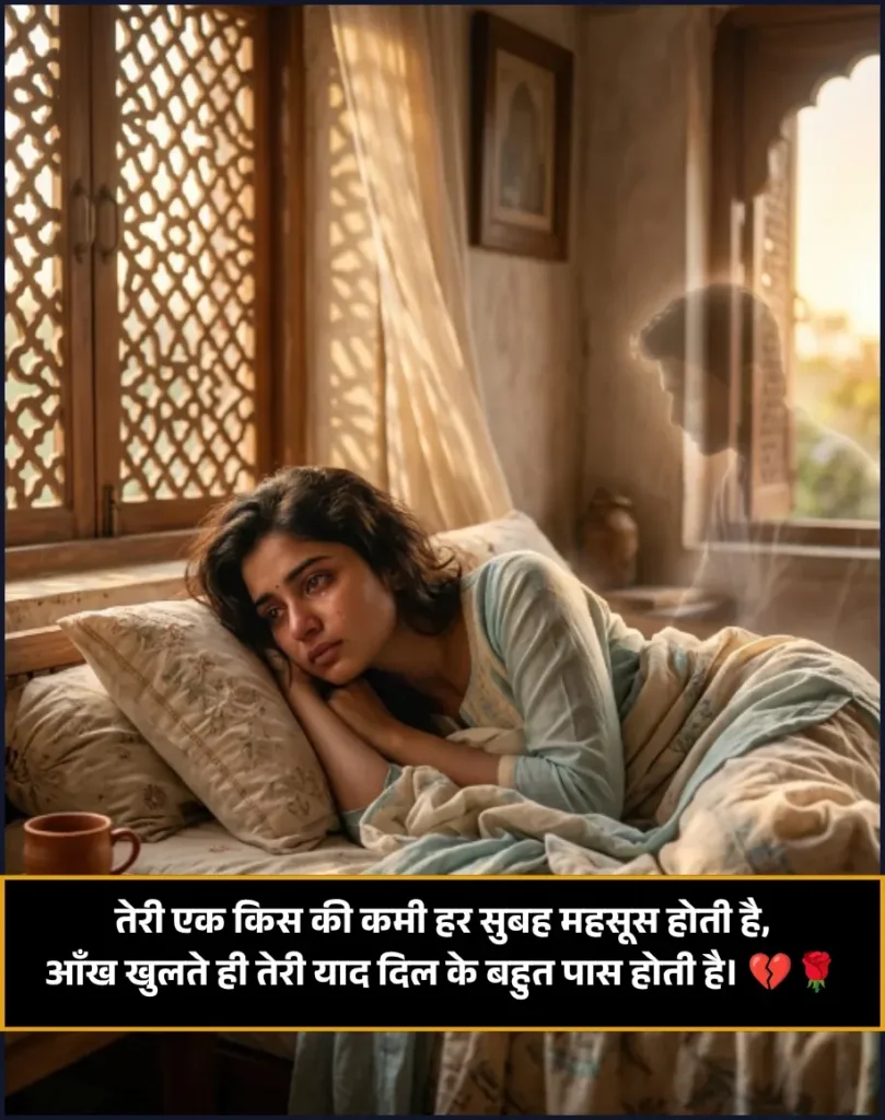Kiss Miss You Good Morning Love Shayari