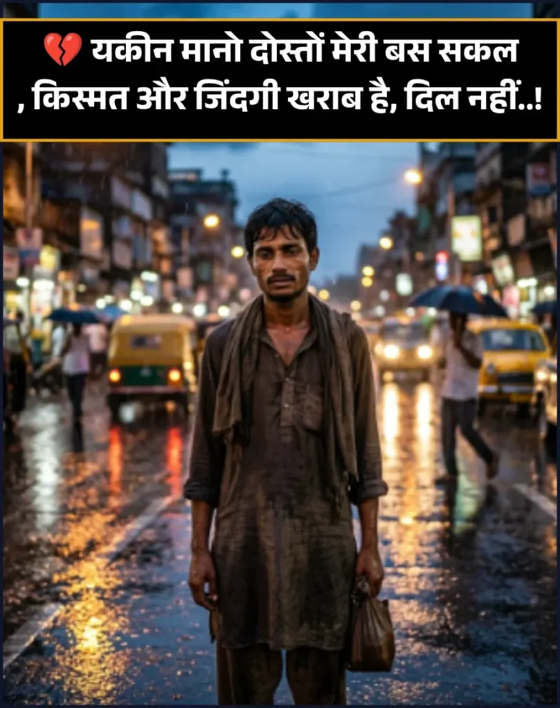 Life Waqt Kismat Sad Shayari