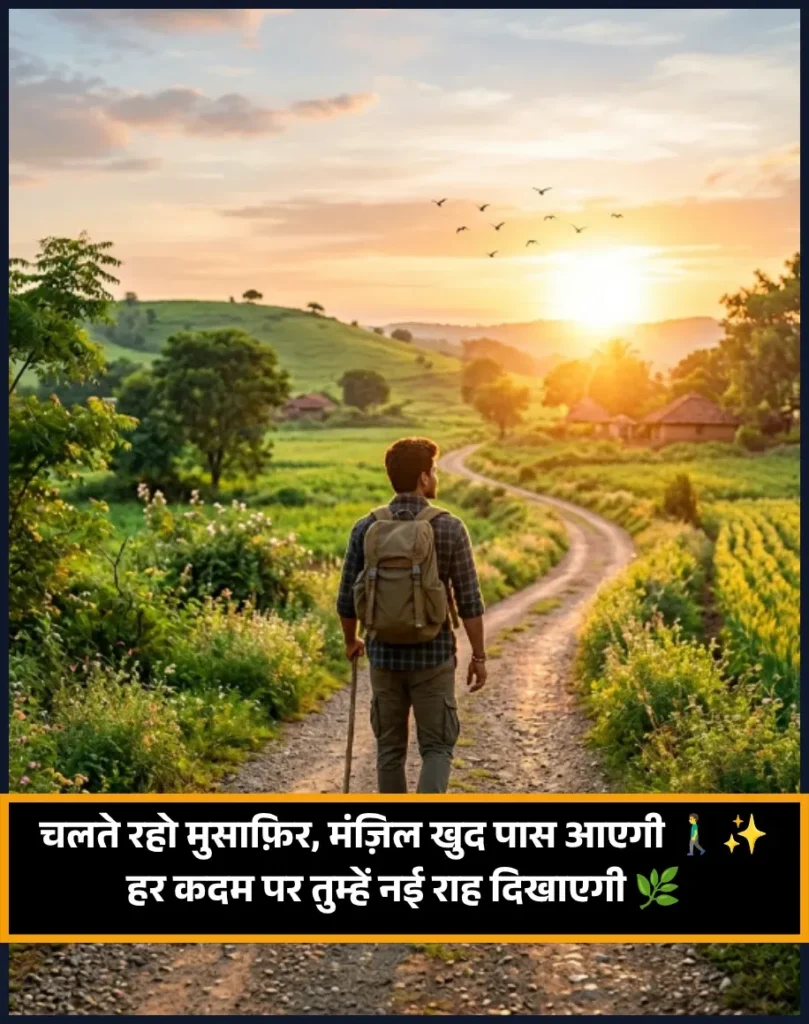 Manzil Safar Shayari