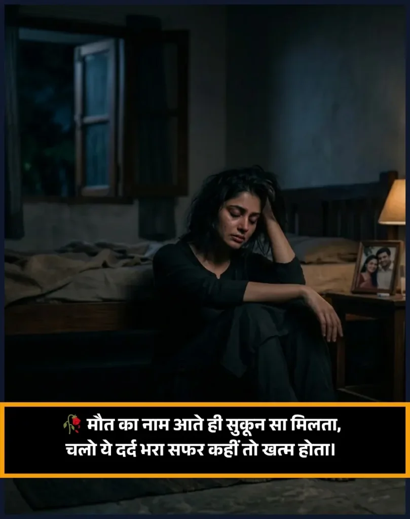Maut Shayari Hindi