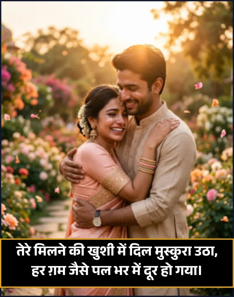 Milne Ki Khushi Shayari