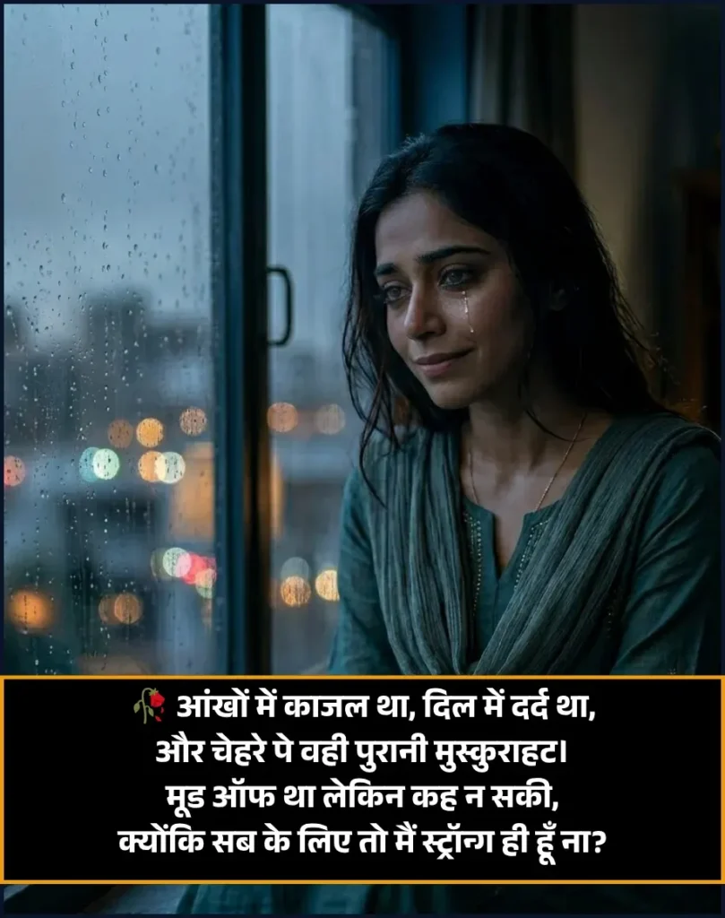 Mood Off Shayari for Girl