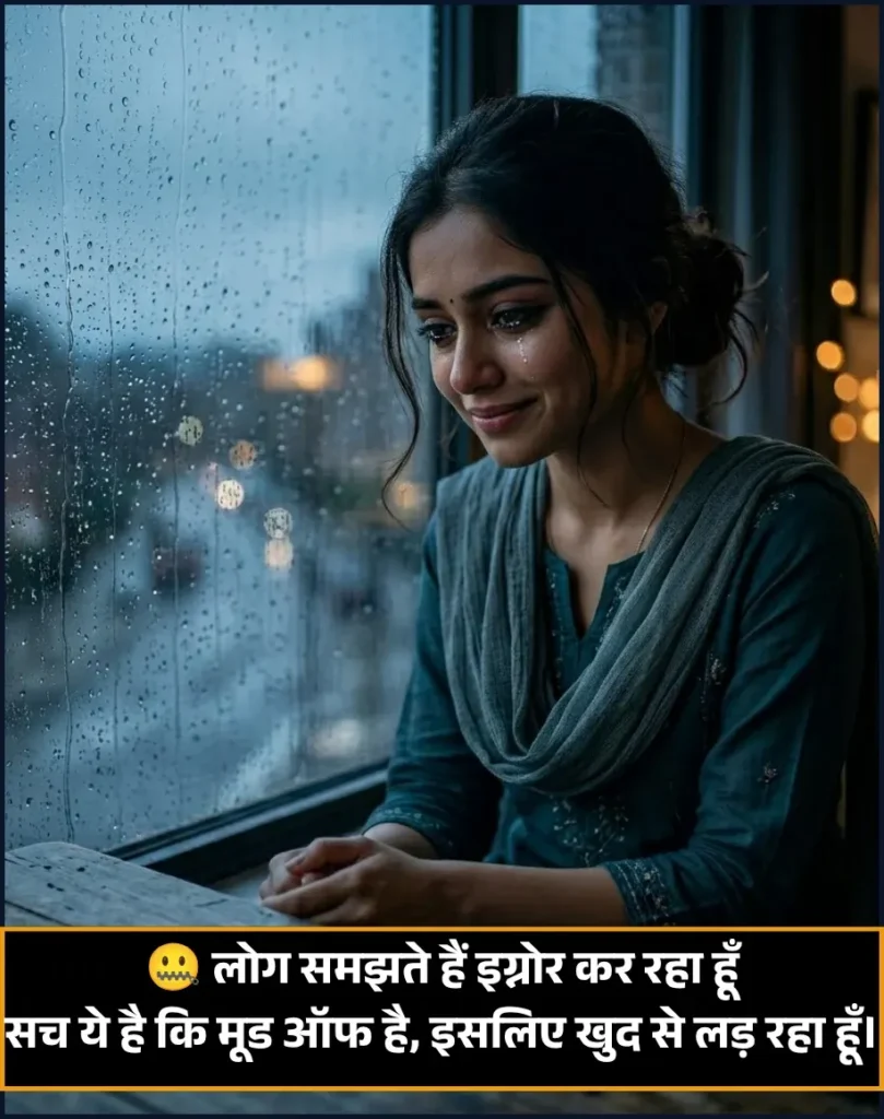 Mood Off Shayari for Girl