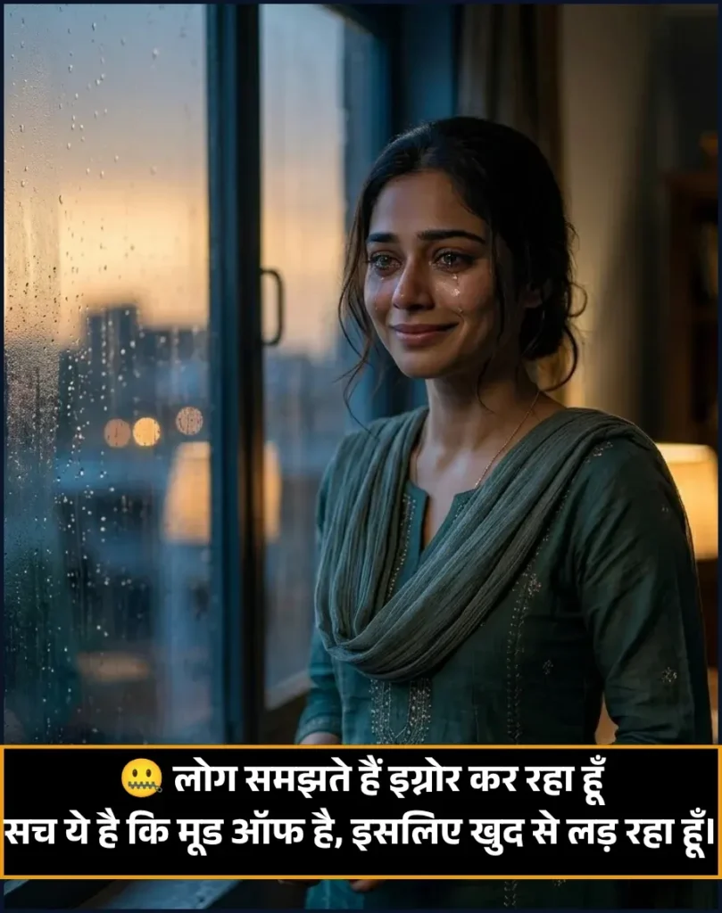 Mood Off Shayari Marathi