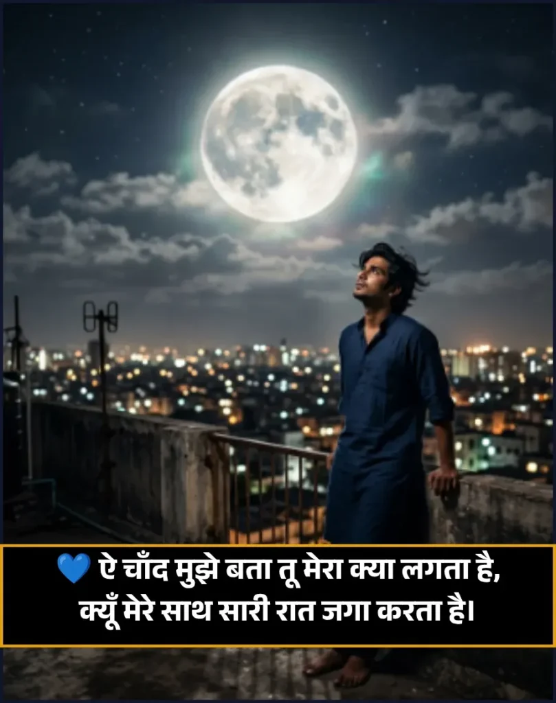 Moon Shayari
