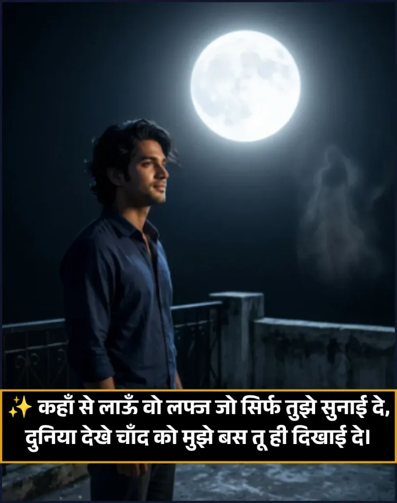 Moon Shayari