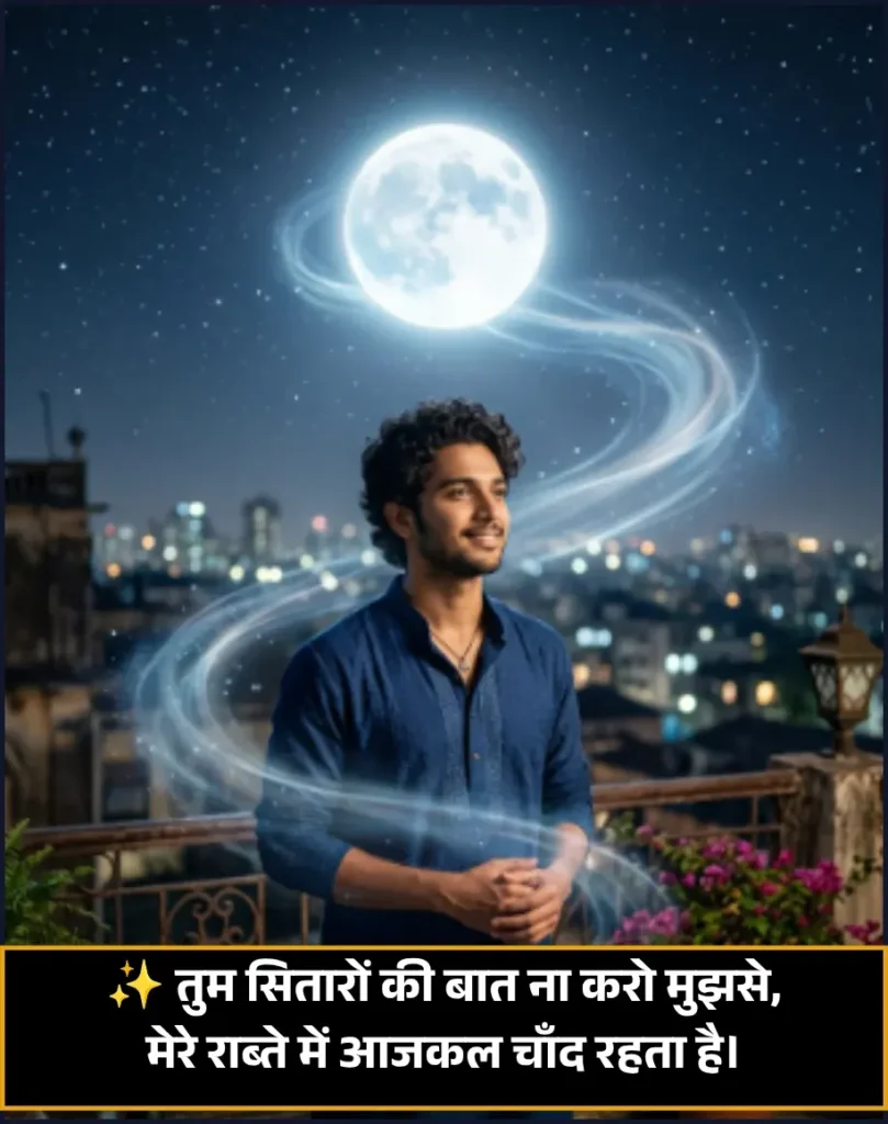 Moon Shayari