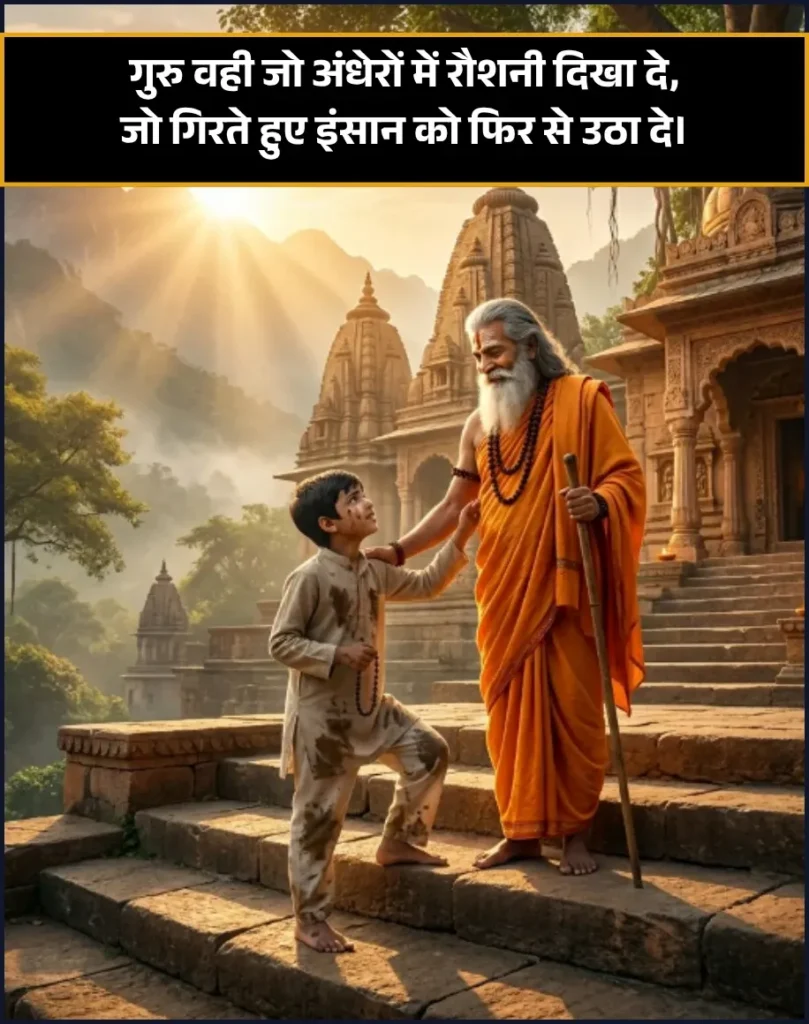 Motivational Shayari on Teacher in Hindi