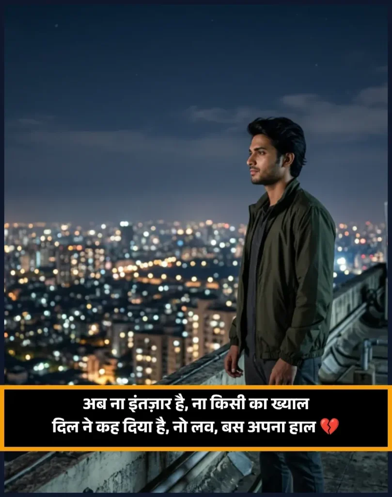 No Love Shayari