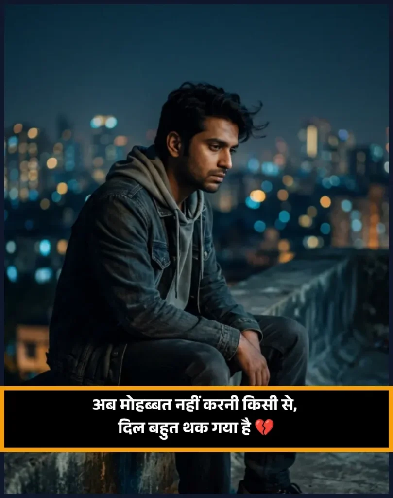 No Love Shayari 💔