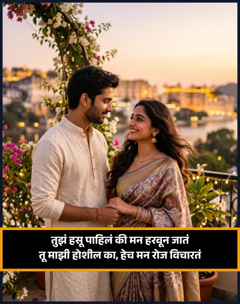 Propose Shayari Marathi Text
