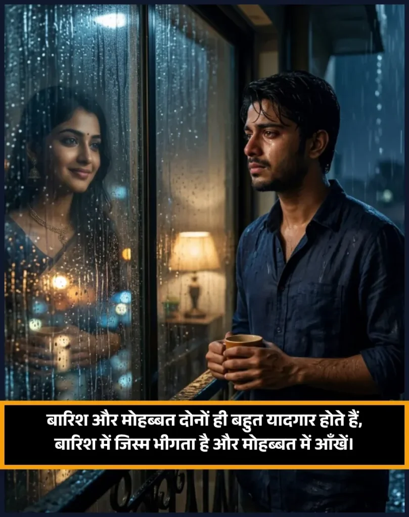 Rain Barish Shayari
