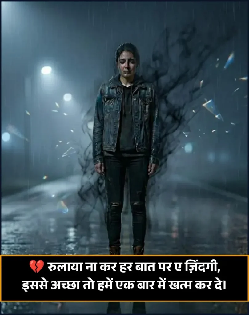 Rishte Zindagi Dard Bhari Shayari