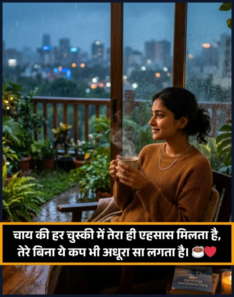 Romantic Chai Shayari