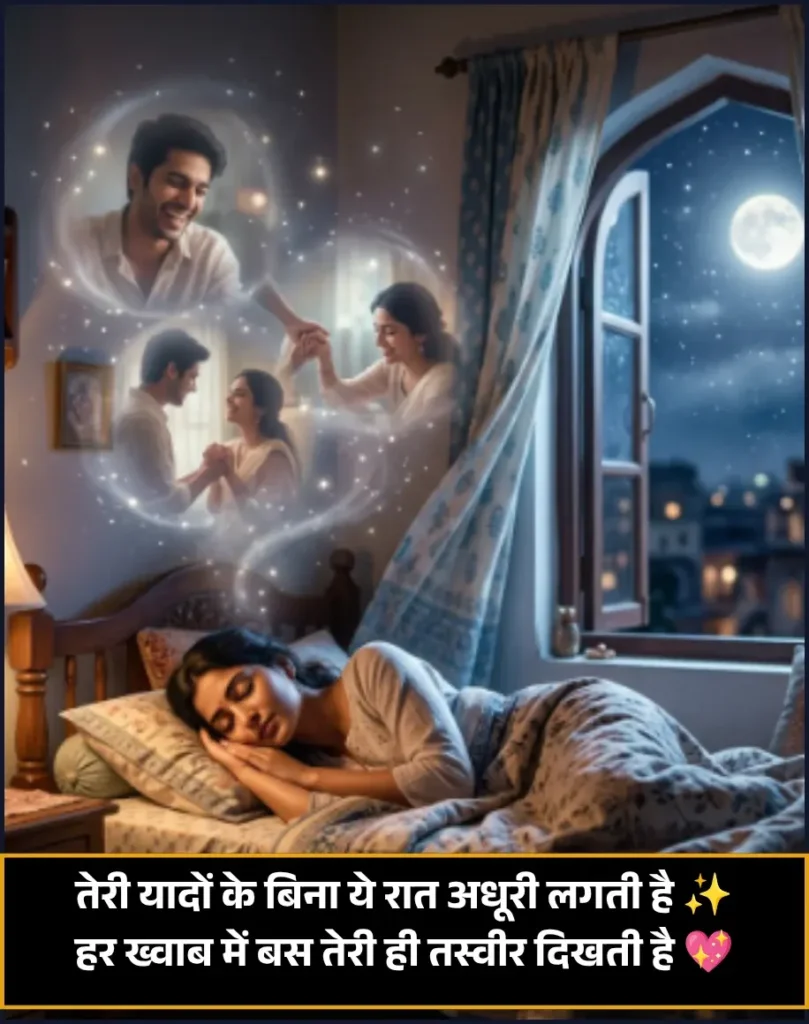 Romantic Good Night Shayari