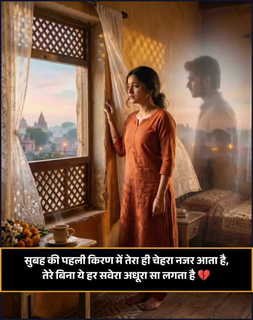 Romantic Miss You Good Morning Love Shayari