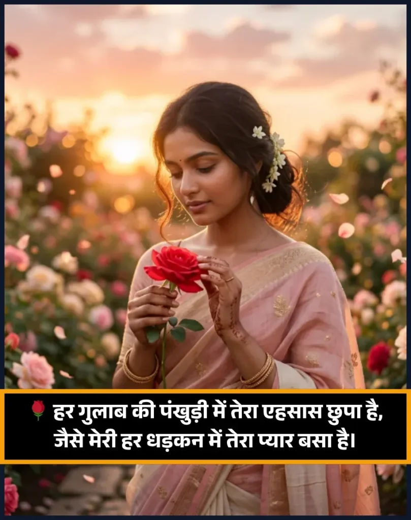 Rose Flower Shayari
