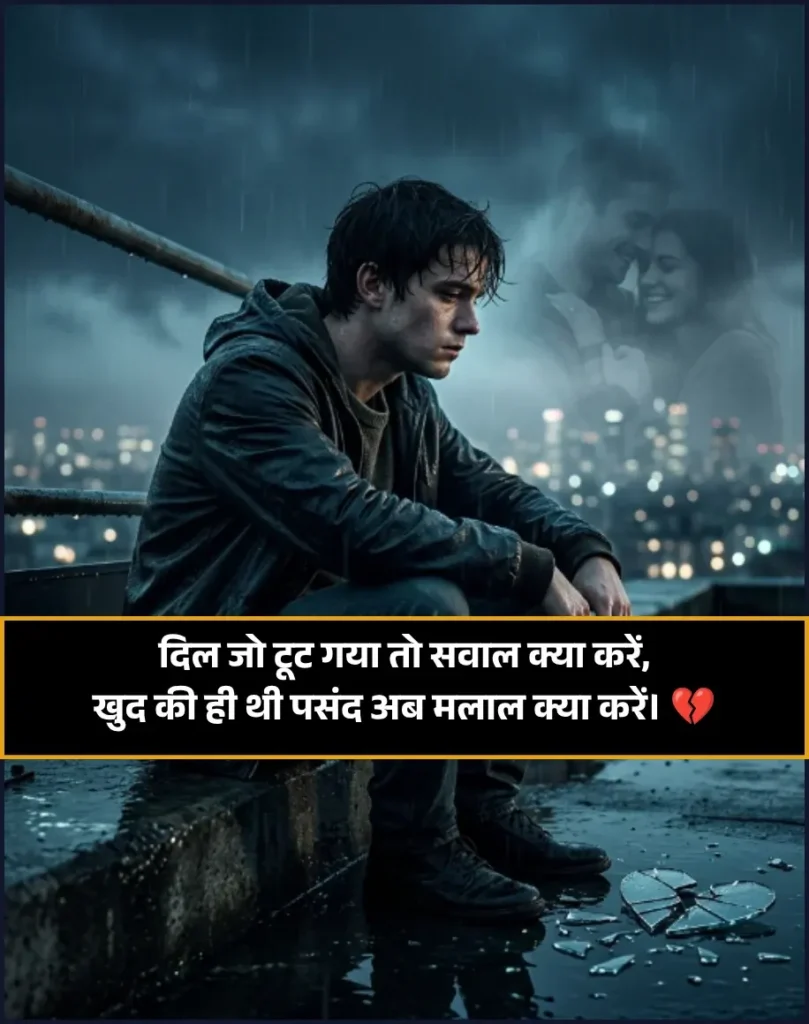Sad Breakup Shayari