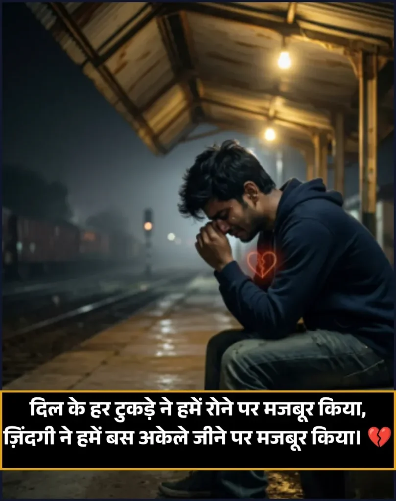 Status Status Painful Alone Sad Shayari in Hindi
