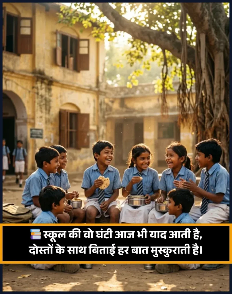 School Life Shayari