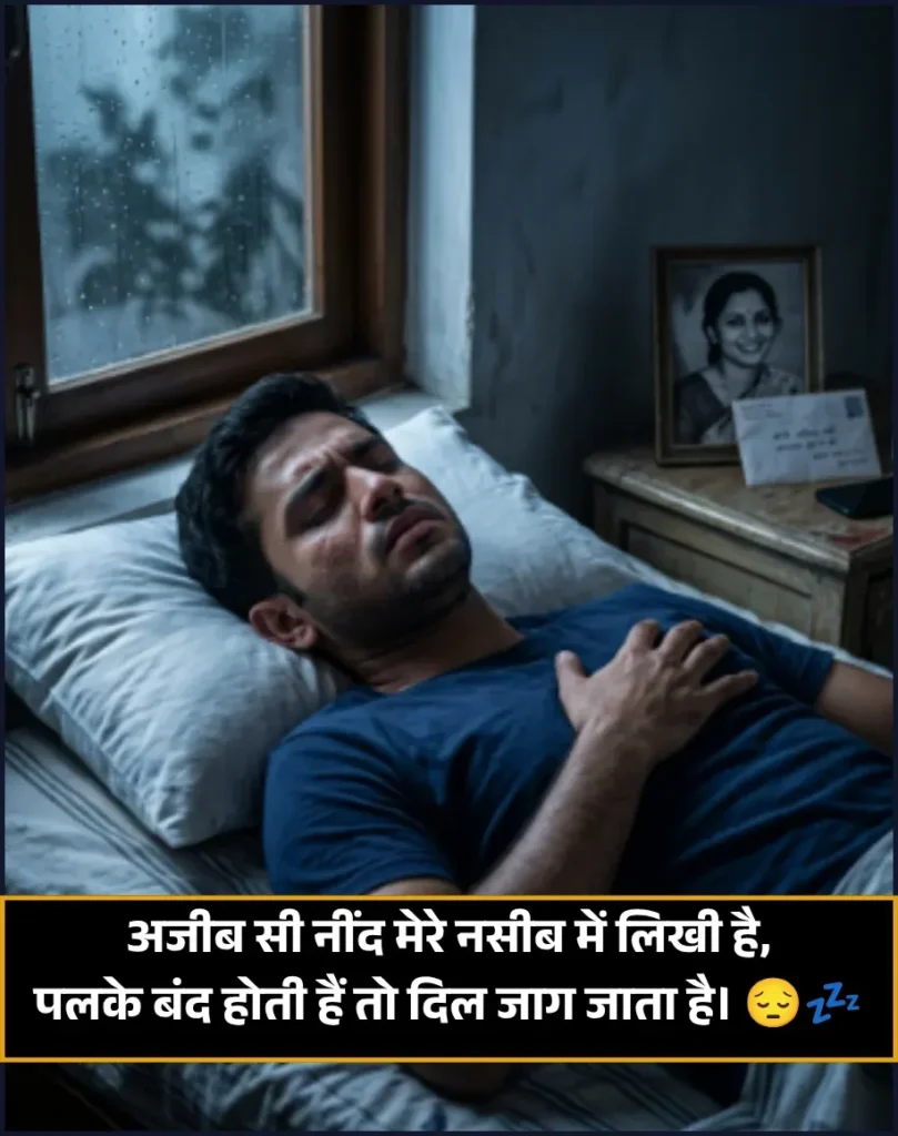 Sleep Shayari Hindi