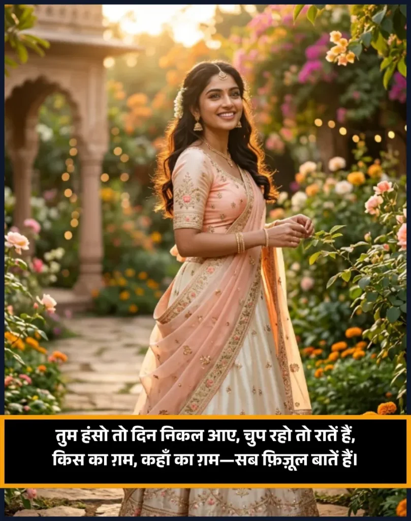 Smile Shayari 2 Line in Hindi