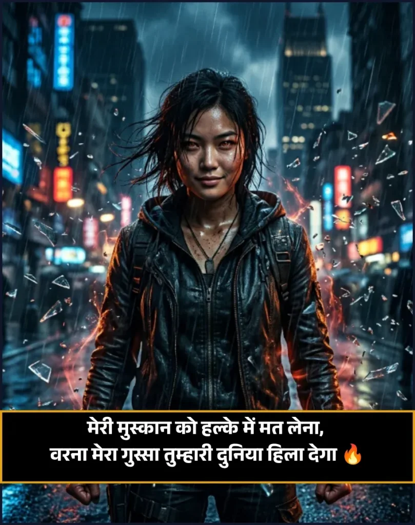Gussa Female Attitude Shayari