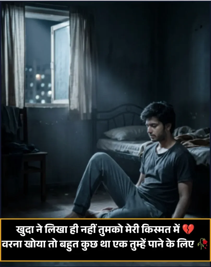 Very Sad Status in Hindi