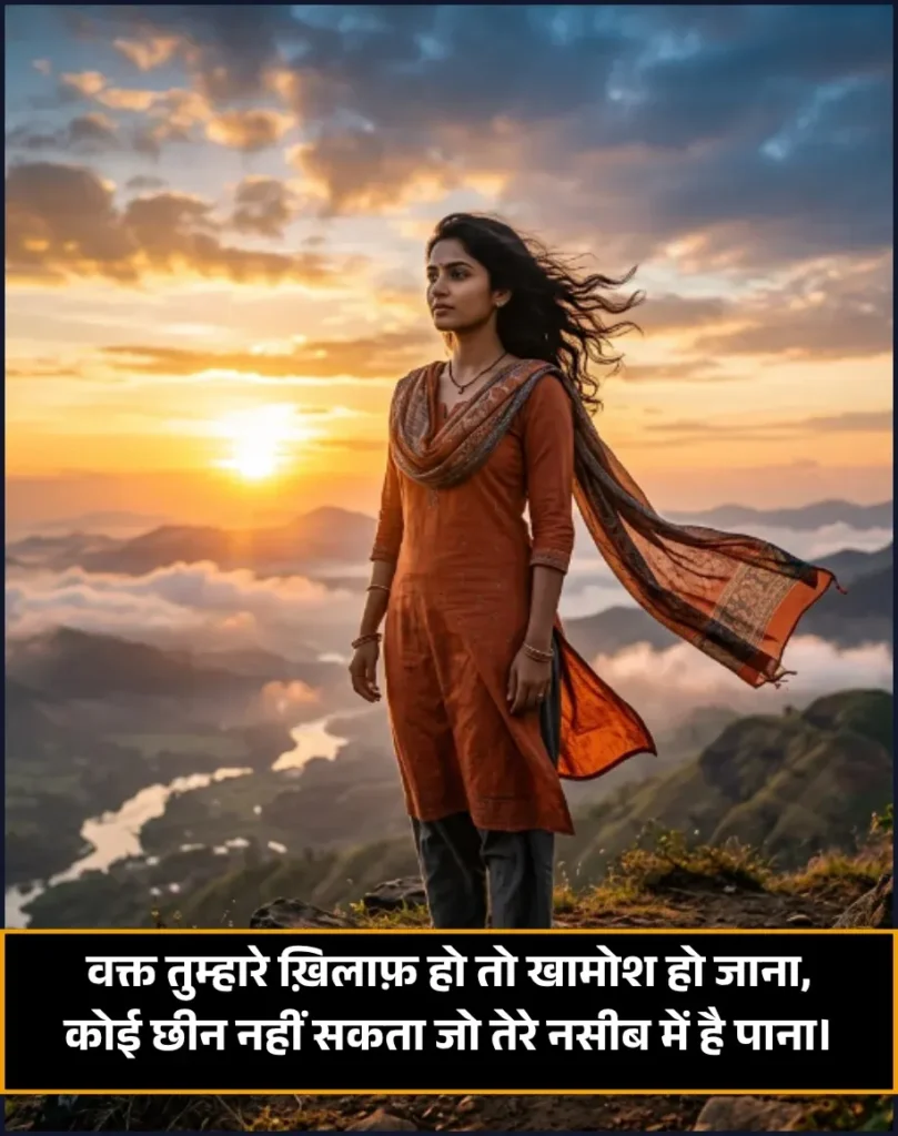 Waqt Khamoshi Shayari