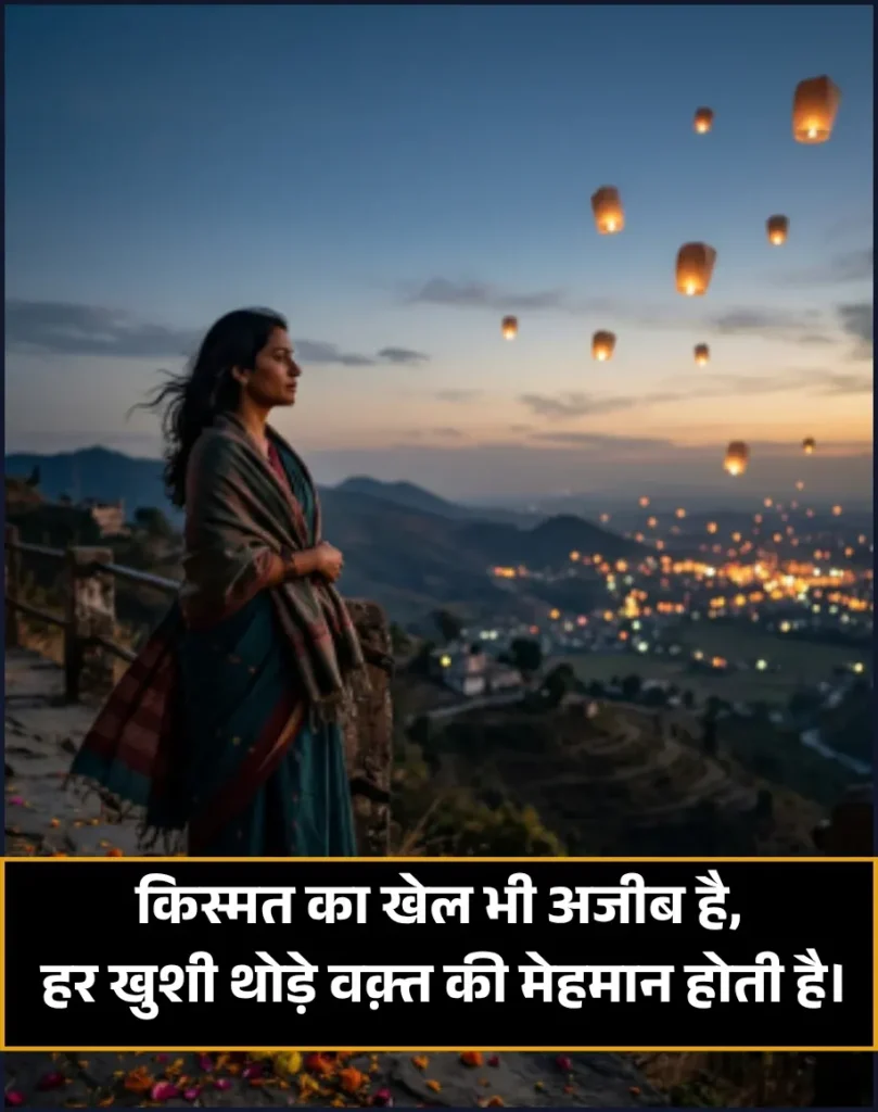 Waqt Kismat Sad Shayari