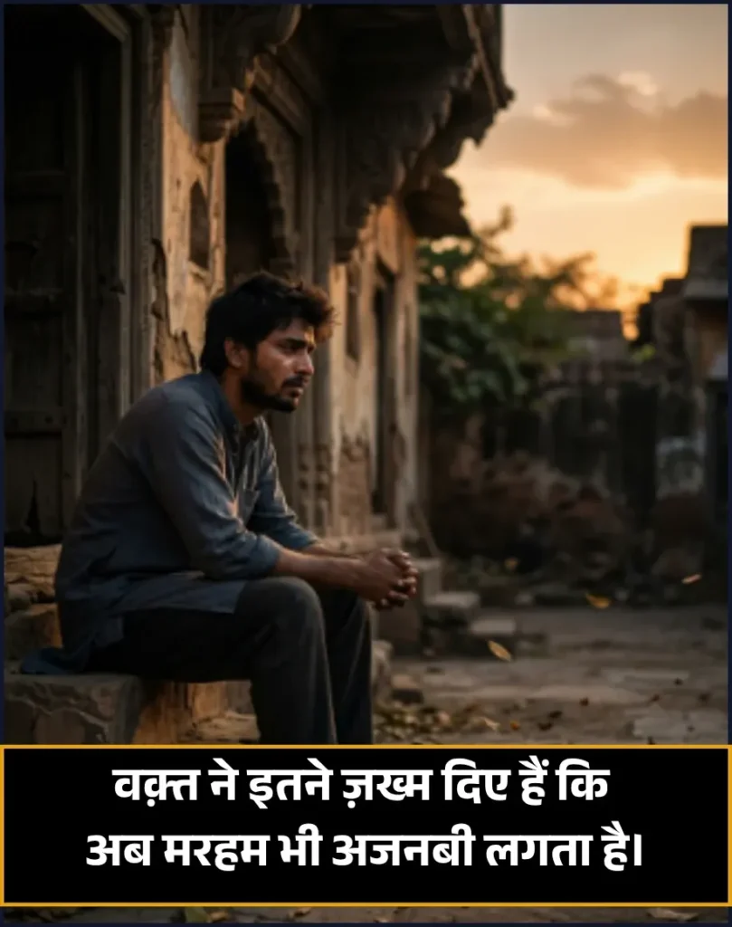 Waqt Kismat Sad Shayari