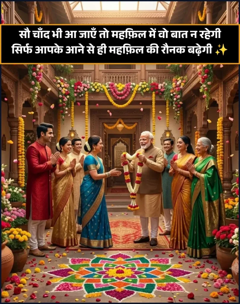 Welcome Shayari for Anchoring