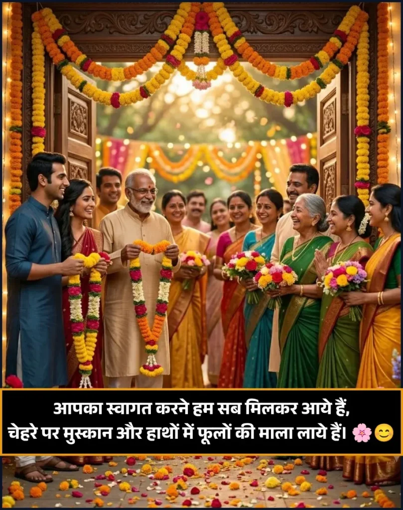 Welcome Shayari in Hindi for Anchoring