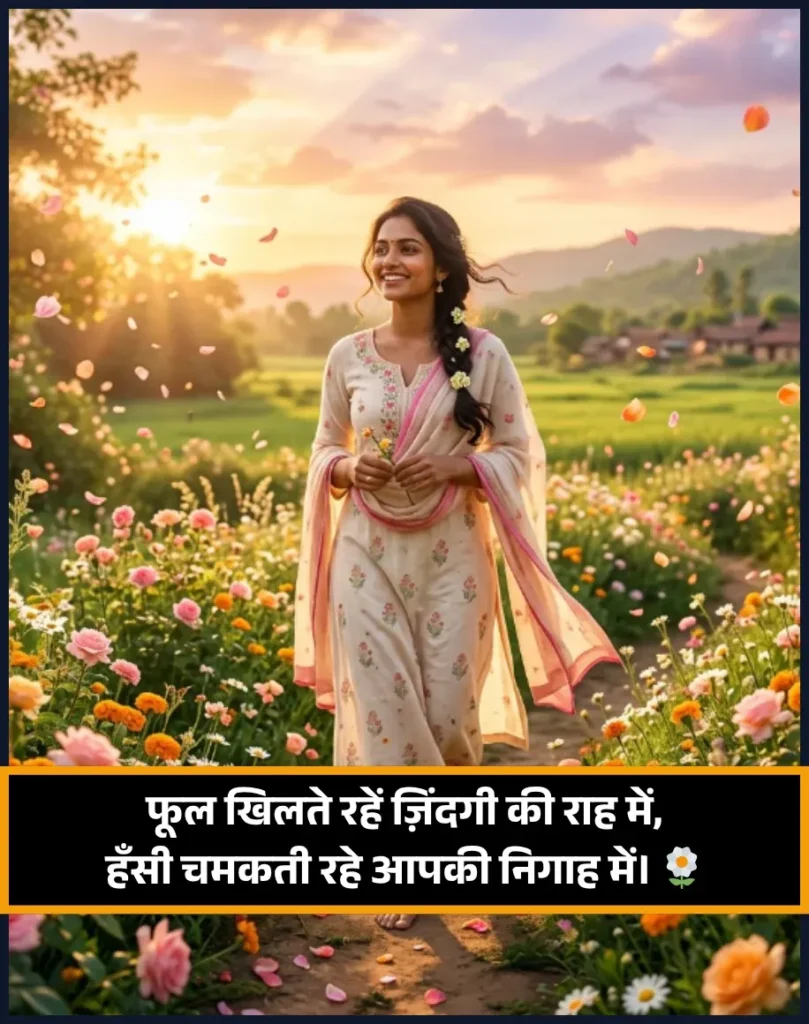 Zindagi Flower Shayari