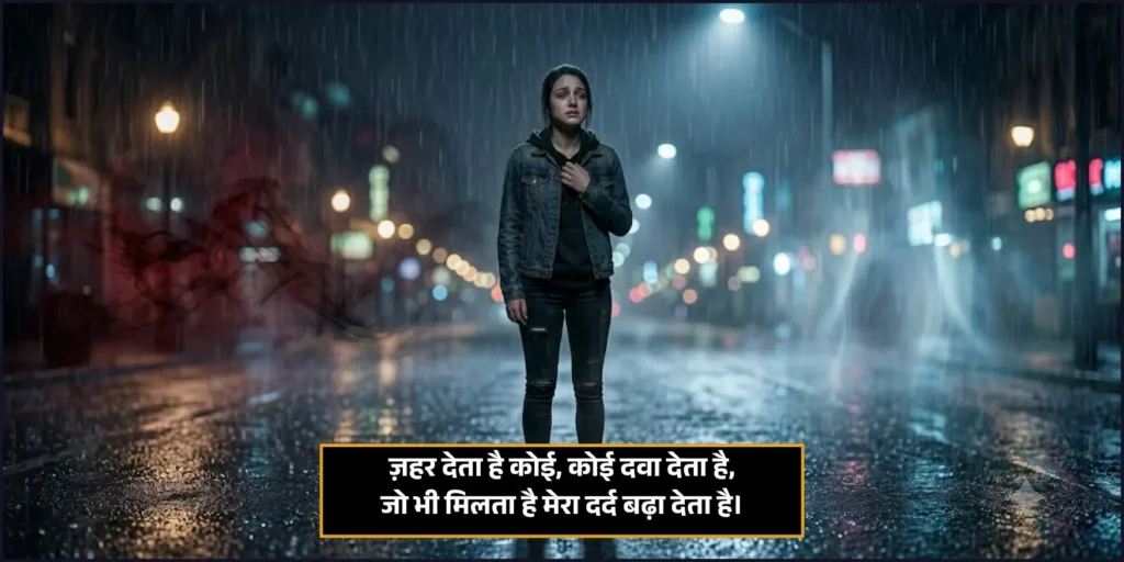 Dard Bhari Shayari